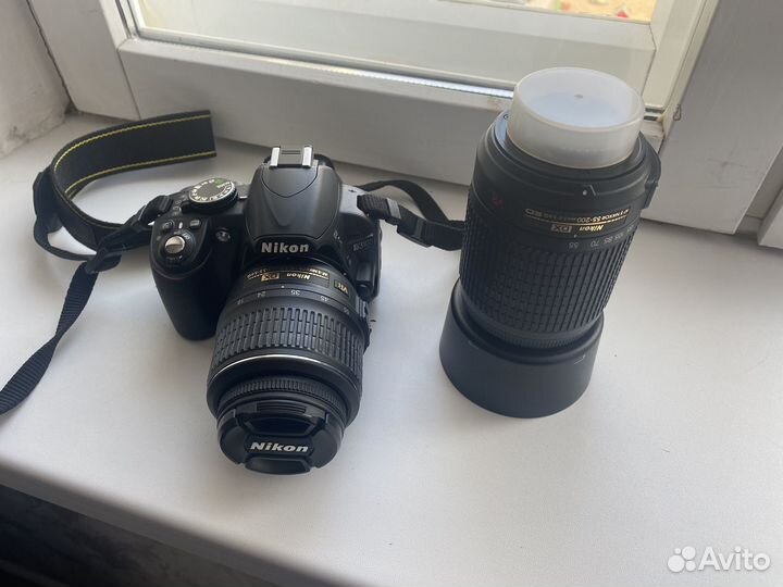 Фотоаппарат nikon d3100 (+два обьектива)