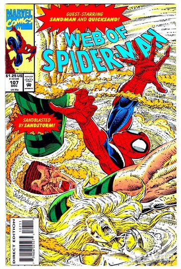 Ретро комиксы Spider-Man 90х годов