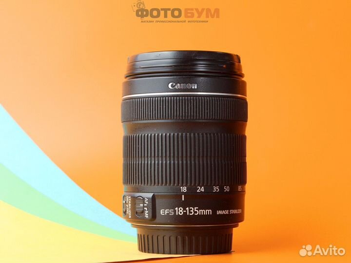Объектив Canon EF-S 18-135mm f3.5-5.6 IS STM