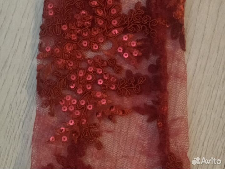 Вечернее платье 42 44 короткое красное