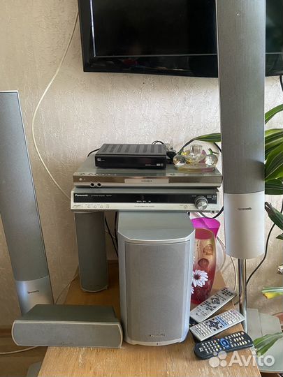 Домашний кинотеатр panasonic, караоке