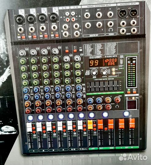 Микшерный пульт Studuomaster M8 новый