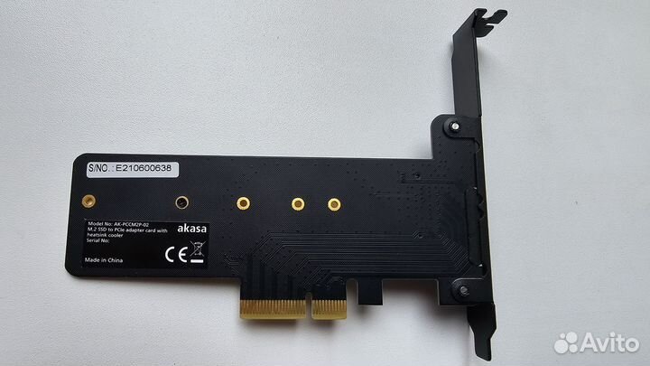 Akasa M.2 SSD to PCIe AK-pccm2P-02