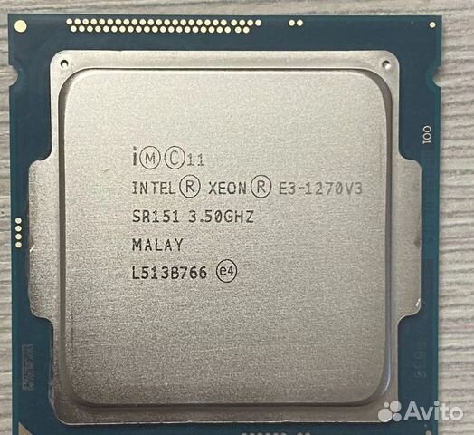 Intel xeon e3 1270 v3 lga 1150 купить в Перми | Электроника | Авито