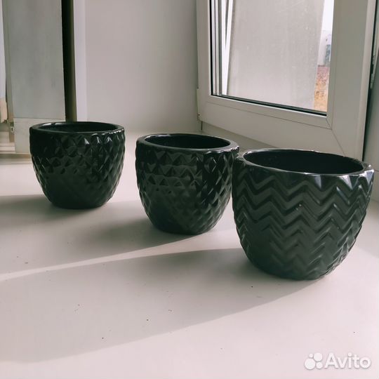 Кашпо для цветов керамика