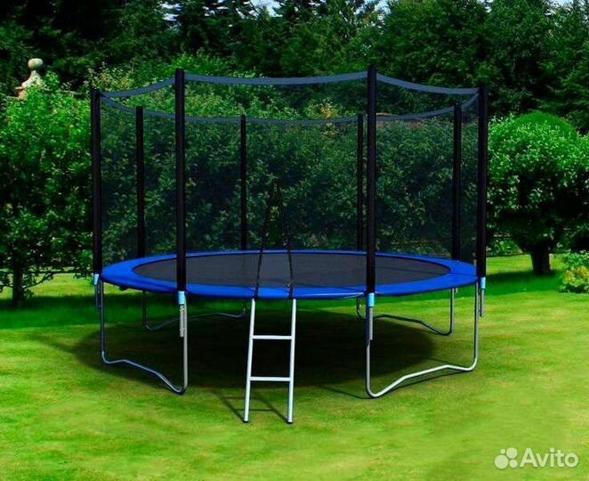 Детский батут с сеткой - Дисконт