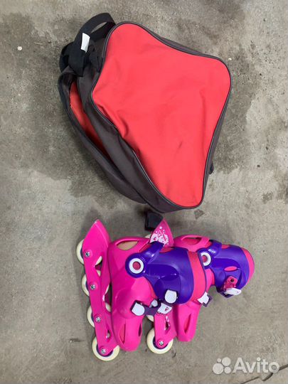 Роликовые коньки раздвижные