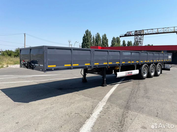 Полуприцеп бортовой ИнтерПрицеп 853330, 2023