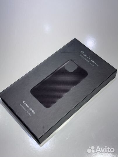 Карбоновый чехол на iPhone 12 Pro Max