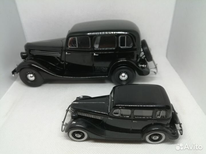 Модель газ-11-73 «нквд» в масштабе 1:24