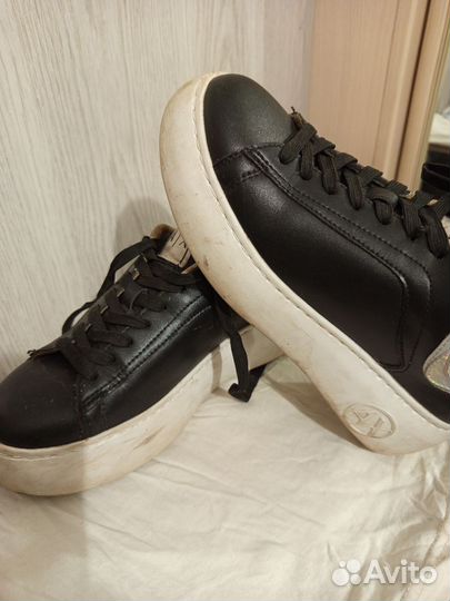 Кеды женские натуральная кожа