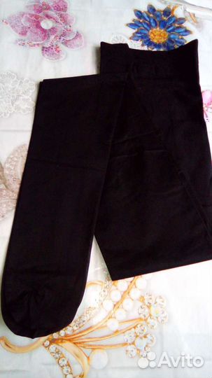 Колготки черные