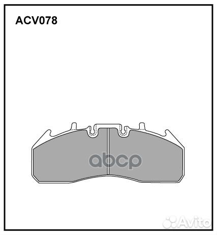 Колодки тормозные дисковые WVA (29174 29219) HC