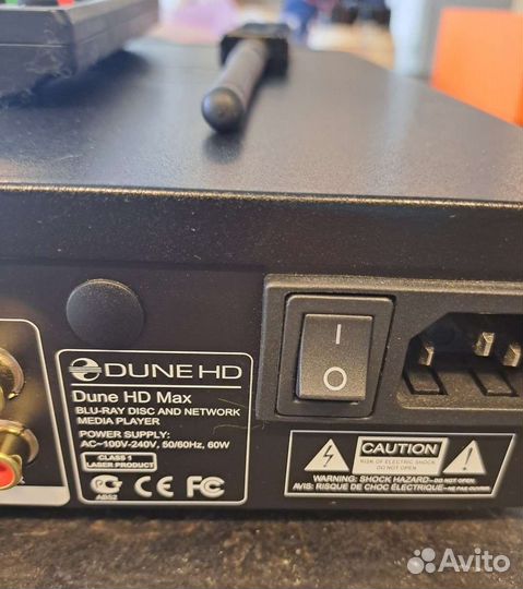 Медиаплеер Dune HD Max с сетевым адаптером