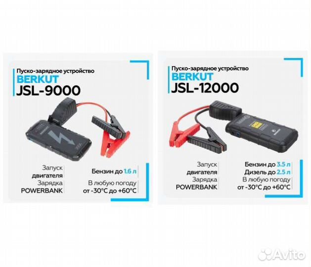 Пуско-зарядное устройство вerkut JSL-9000. Новое