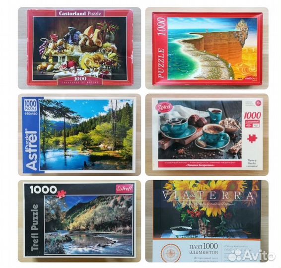 Пазлы 1000 деталей