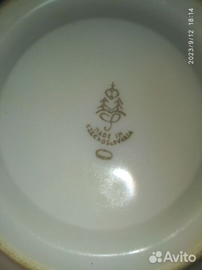 Чайный сервиз Чехословакия времен СССР