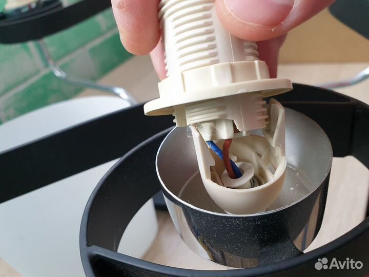 Люстра черная