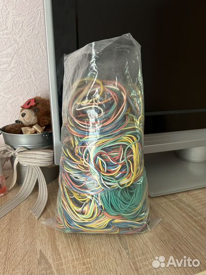 Канцелярские резинки 2 кг 100 г в пакете