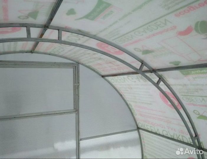 Теплица «Двойная дуга» 3х4