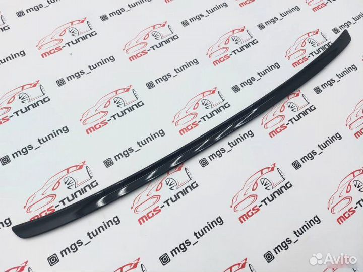 Спойлер BMW 3 Series E46 (Купе) M3 Style чёрный