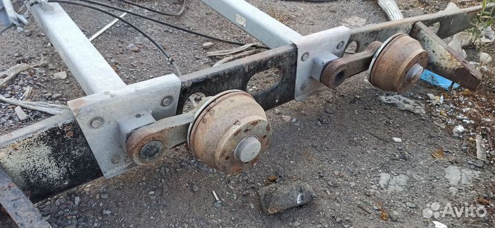 Рама для прицепа двух осевая
