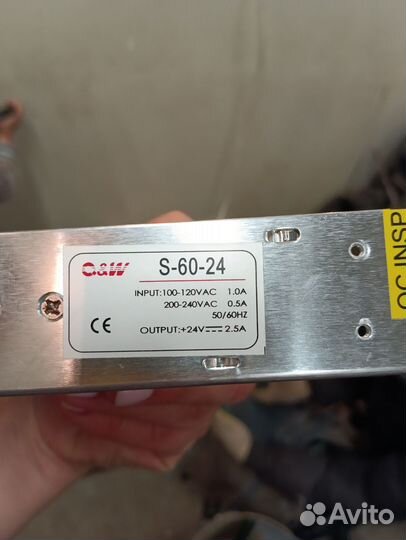 Блок питания 24v 2,5A