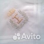 Носовой платок с монограммой Г Е К О Р Т Чехия