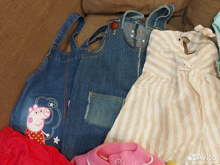 Пакет вещей для девочки 86 92 98