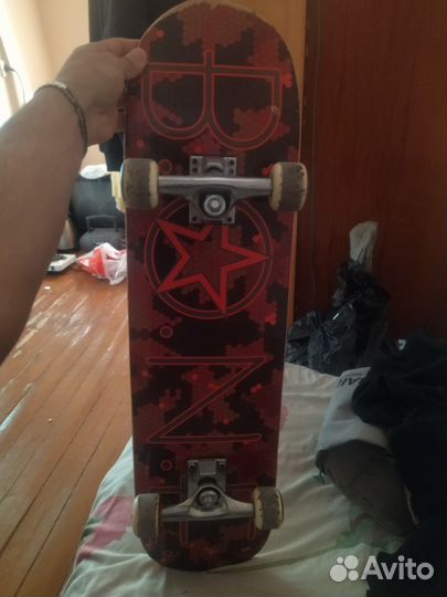 Скейтборд взрослый и детям подойдёт