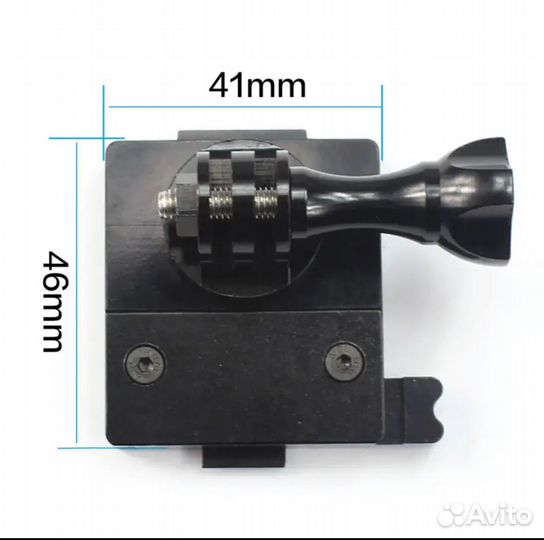 Крепление для экшн камеры на шлем