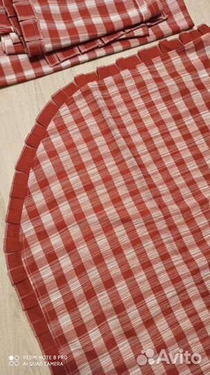 Комплект: шторы, салфетки, скатерть