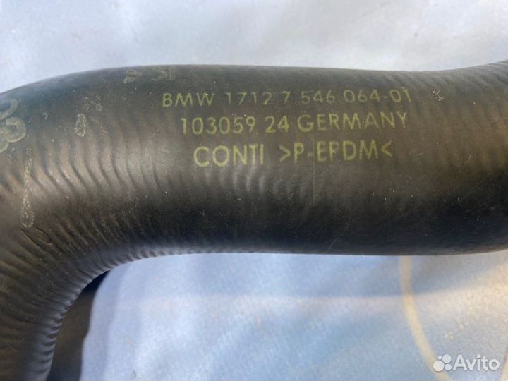 Патрубок охлаждения Bmw 525I Е60 LCI N52B25 2007Г