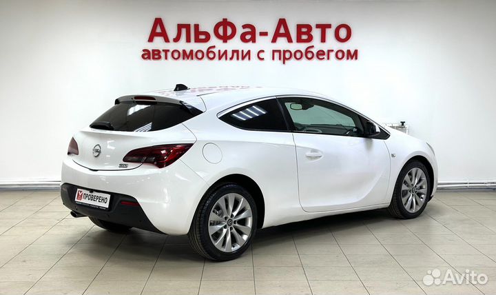 Opel Astra GTC 1.4 AT, 2012, 158 000 км