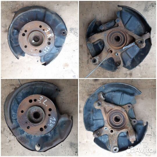 Кулак поворотный задний Мерседес 124