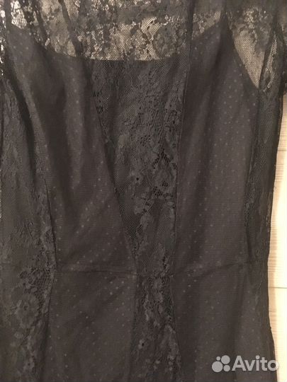 Вечернее чёрное платье