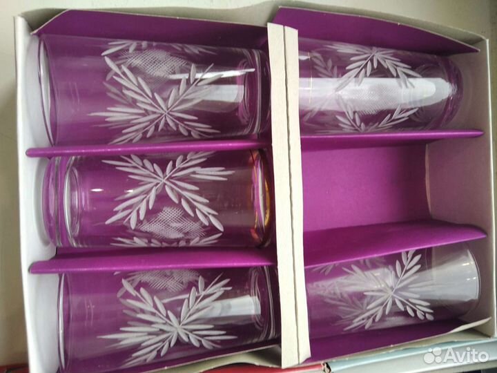 Фужеры, стаканы