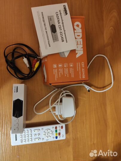 Цифровая тв приставка на 20 каналов cadena