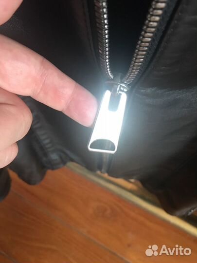 Куртка кожаная Punto Италия