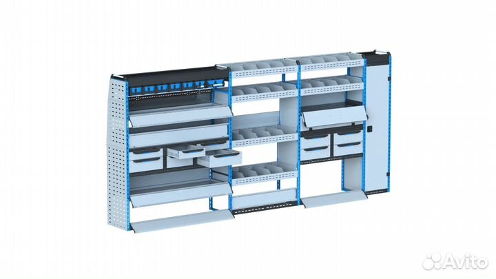 Стеллаж метал Мерседес Спринтер св-99.3945.18-10