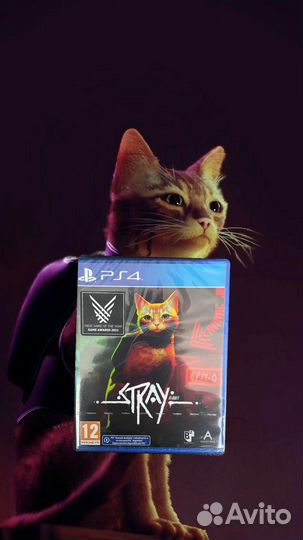 Stray ps4 (диск новый)