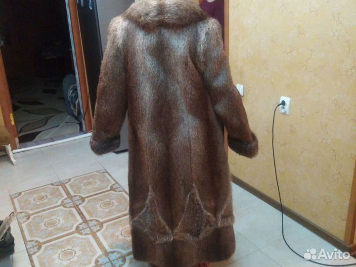 Шуба из нутрии
