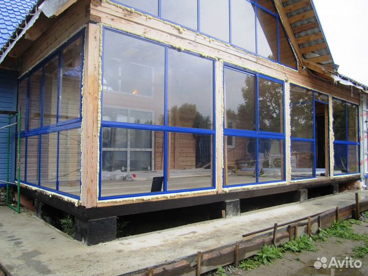 Остекление террасы