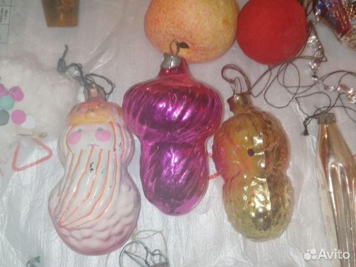 Елочные игрушки СССР