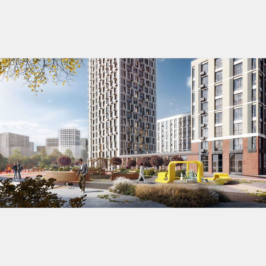 2-к. квартира, 53,2 м², 17/19 эт.