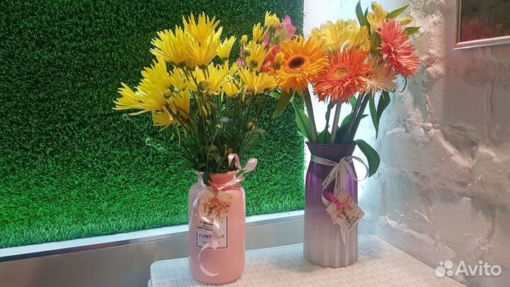 Ваза стекляная для цветов