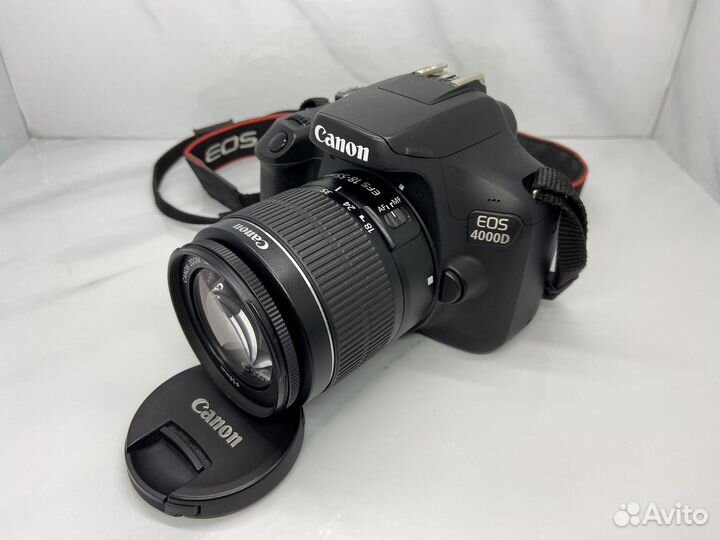 Зеркальный фотоаппарат Canon 4000D + 18-55mm