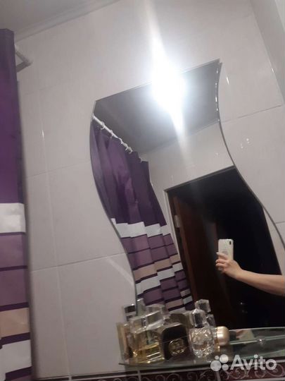 Зеркало в ванную бу