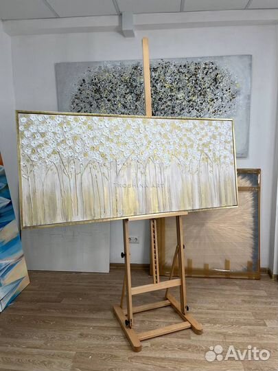 Картина на холсте объемная 