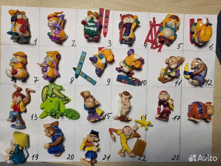 Киндер игрушки 4